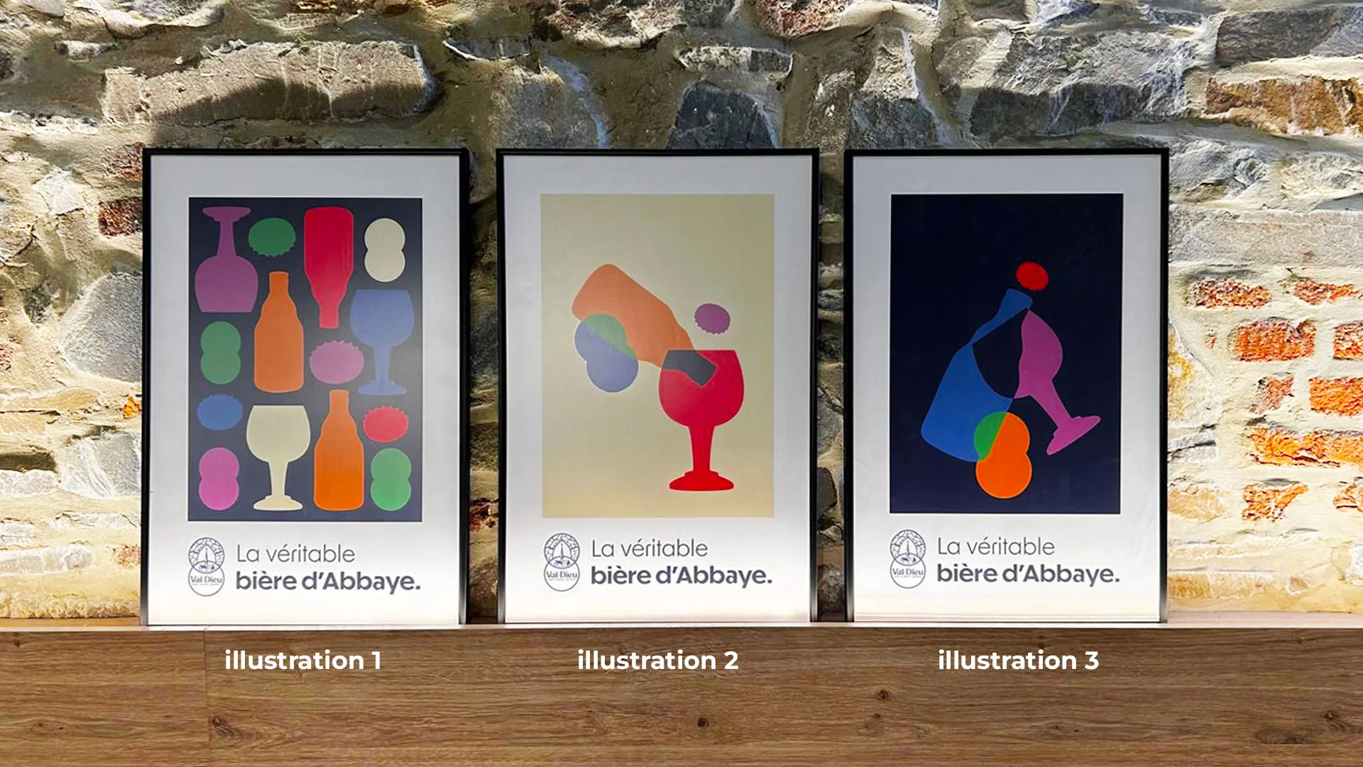 Affiches d’Abbaye — design
