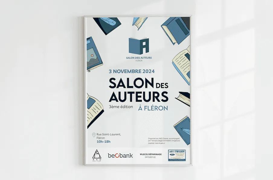 Affiches Salon des auteurs — développement