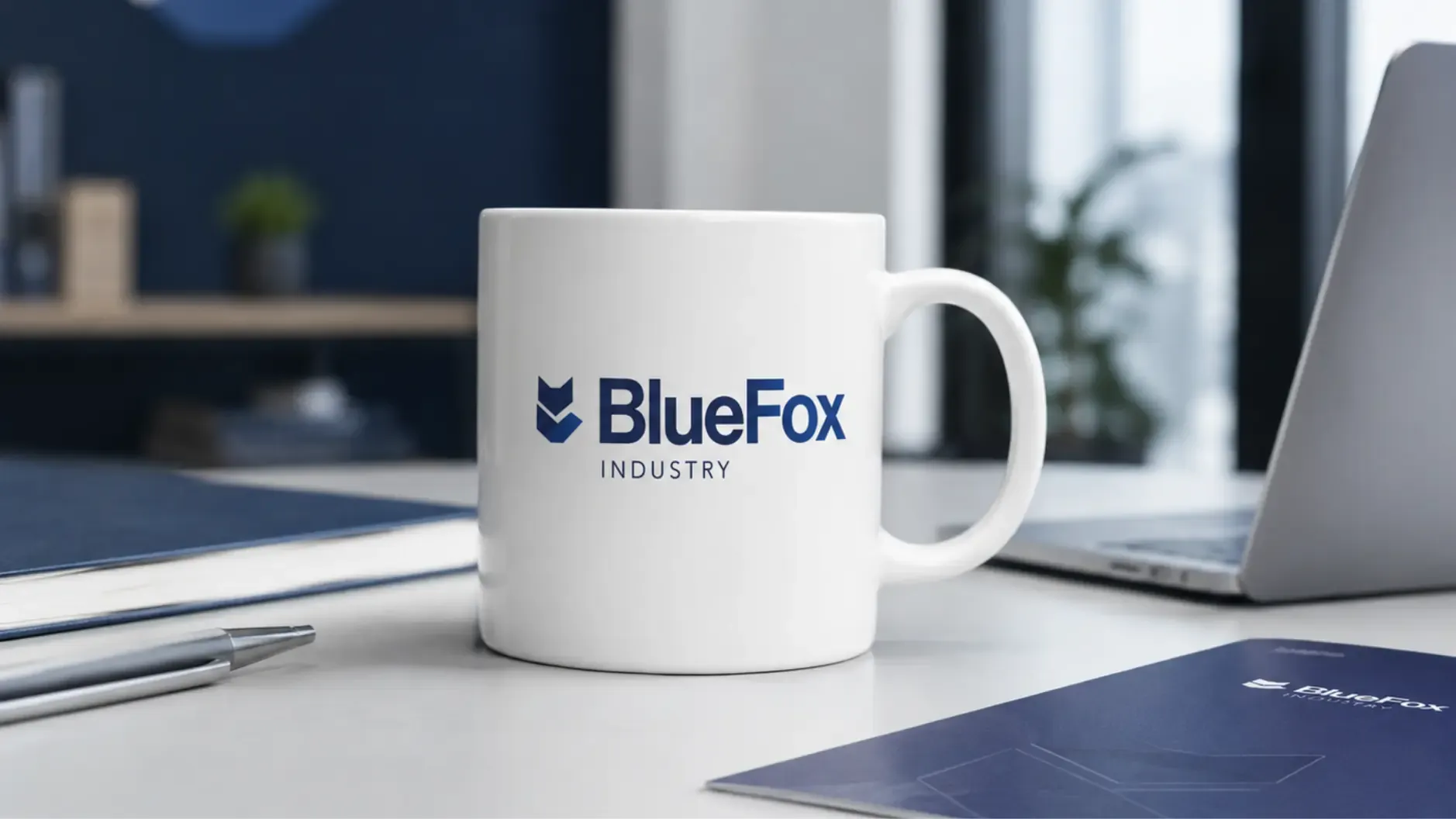 Blue Fox Industry — refonte du logo