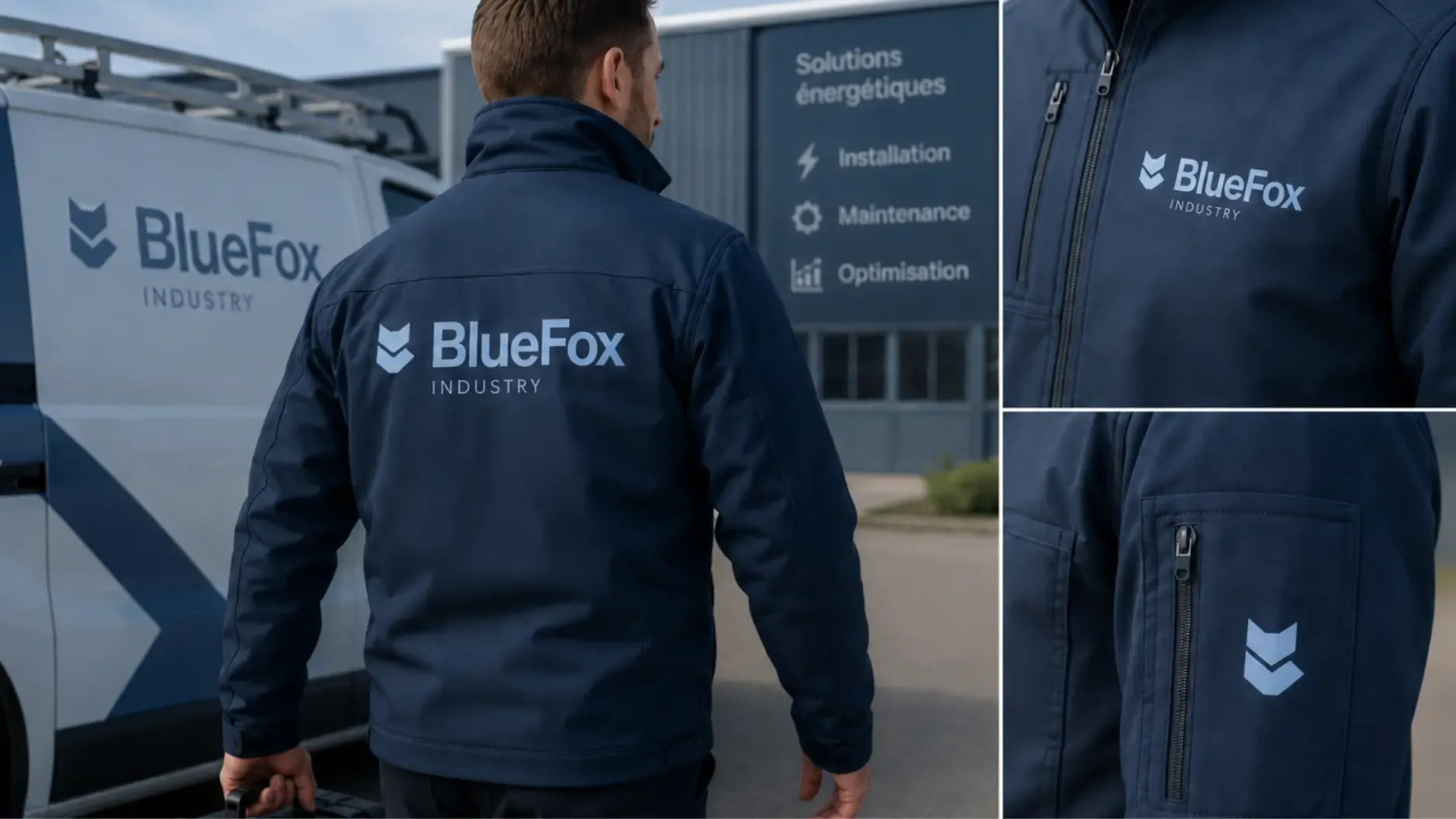 Blue Fox Industry — nouvelle identité